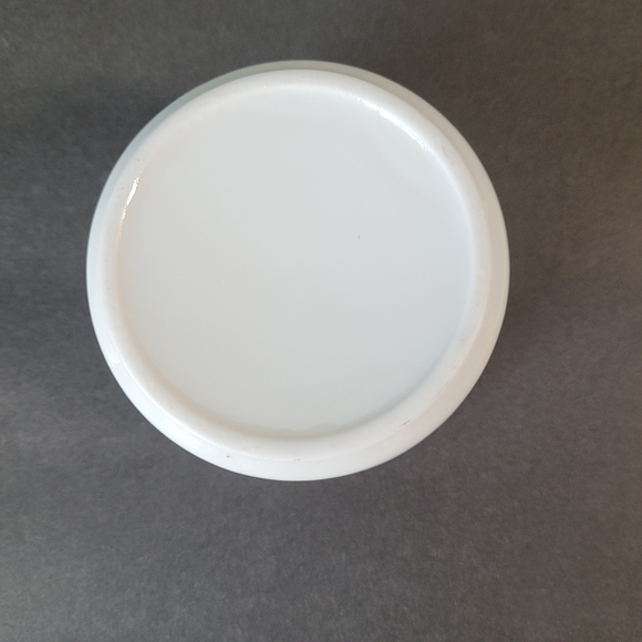 Music Note Trinket Dish Treble Clef Gilded Lid Porcelain Vintage Trinket Jar - Picture 5 of 9